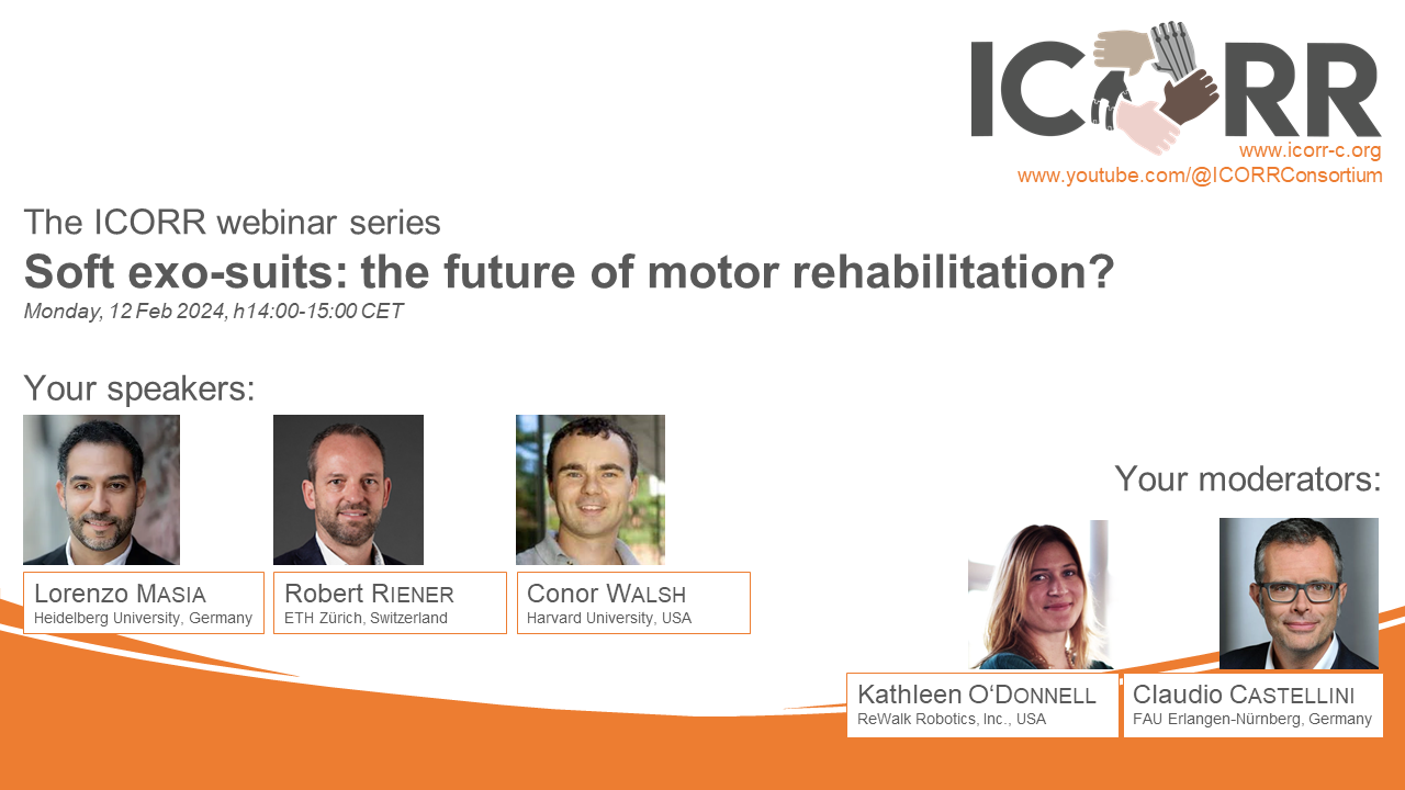 Read more about the article ICORR webinar #1 on soft exosuits.