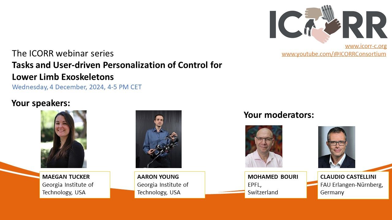 You are currently viewing ICORR Consortium webinar